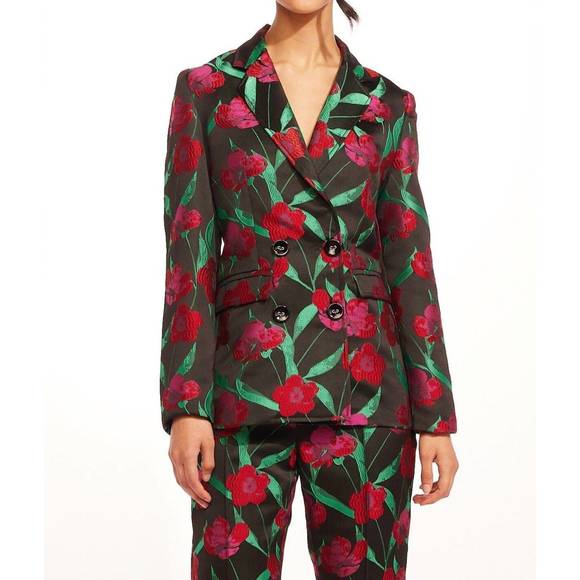 NEW EVA FRANCO alexey jacket in roses and thorns - Picture 1 of 4